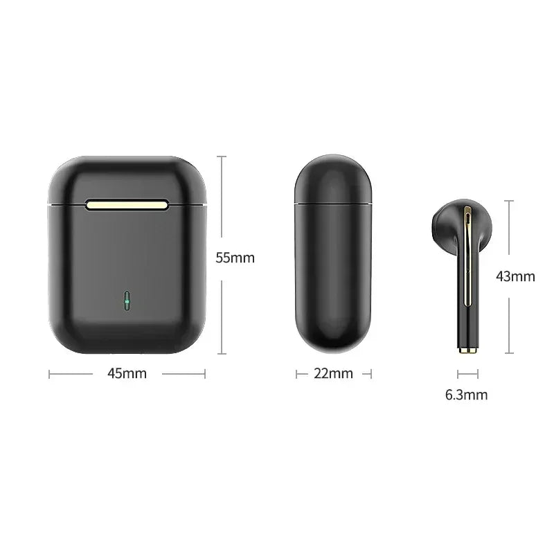 Fone de ouvido intra-auricular, com viva-voz , microfone e Bluetooth 5.3  -Xiaomi Earbuds True Wireless