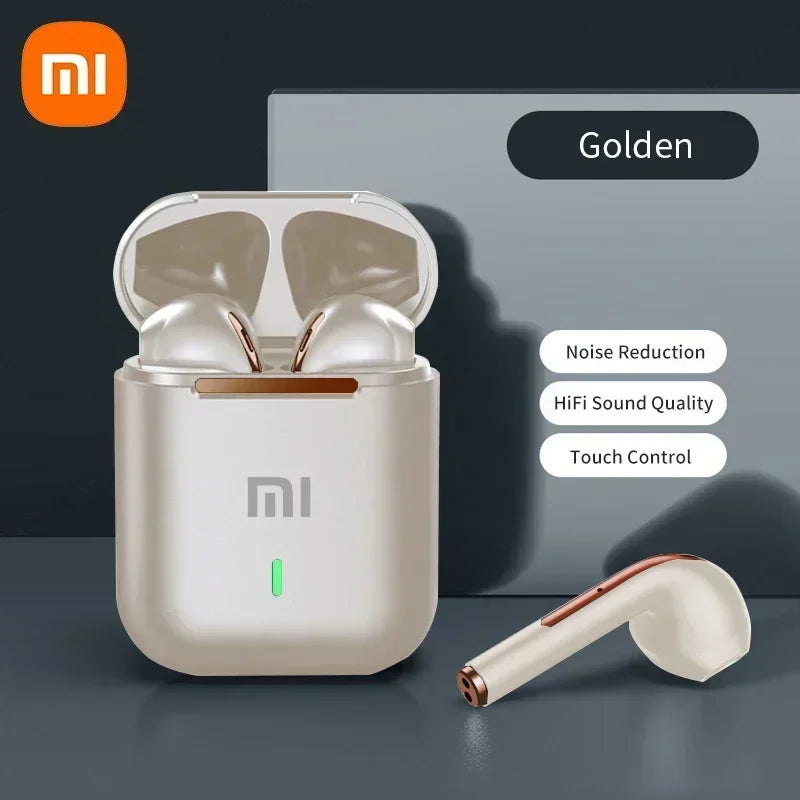 Fone de ouvido intra-auricular, com viva-voz , microfone e Bluetooth 5.3  -Xiaomi Earbuds True Wireless