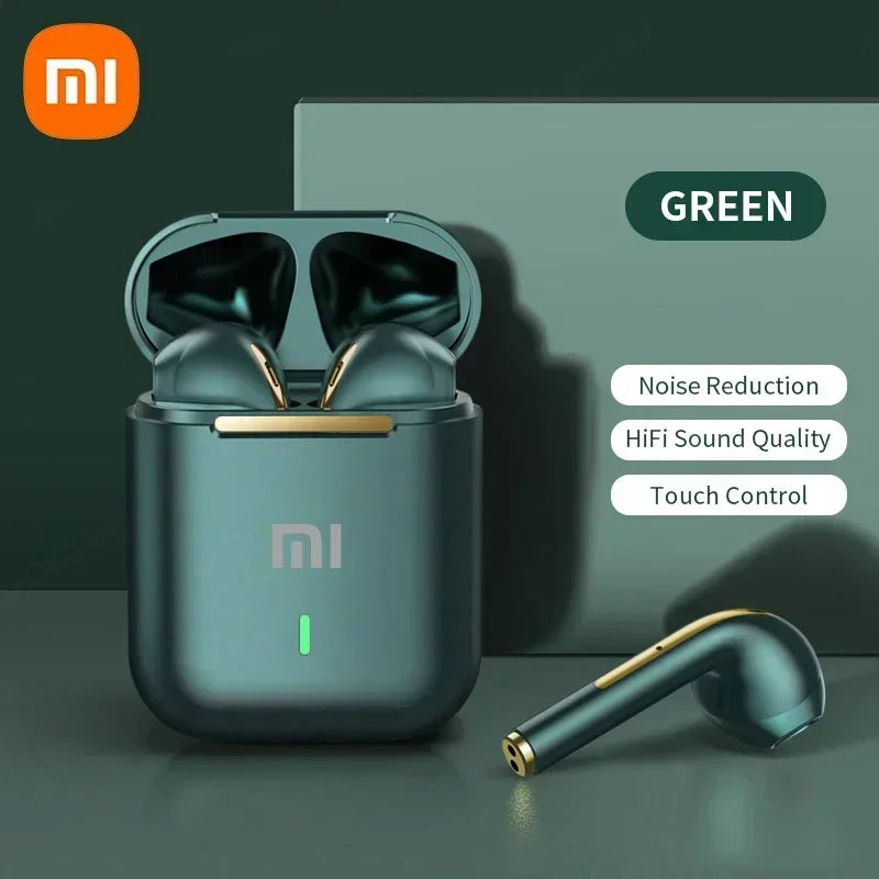 Fone de ouvido intra-auricular, com viva-voz , microfone e Bluetooth 5.3  -Xiaomi Earbuds True Wireless