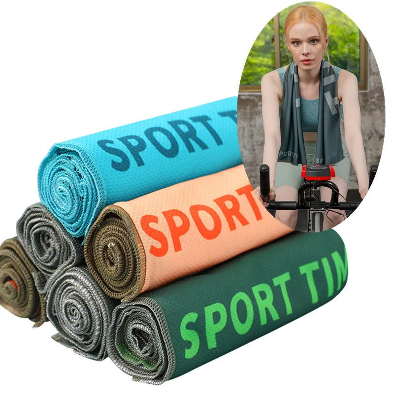 Toalha Esportiva de secagem rápida.